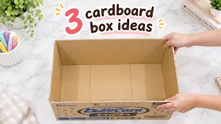 What Would You Make with an Empty Cardboard Box?