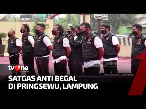 Polres Pringsewu Lampung Bentuk Satgas Anti Begal