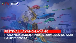 Hari Naga di Jogja! Layang-Layang Raksasa Warnai Langit Parangkusumo