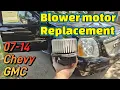 2007-2014 Chevy GMC blower motor replacement Tahoe Yukon Silverado Suburban and Sierra