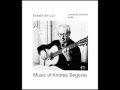 (Andres Segovia, Composer)  Estudio sin Luz