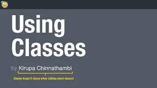 Using Classes in JavaScript