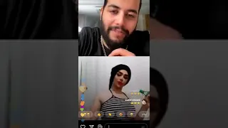 ساک زدن دختره وسط لایو میلاد حاتمی میلاد حاتمی کلیپ تتلو 