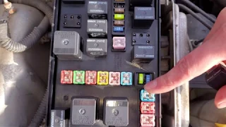 2006 Chrysler 300 Starter Fuses Starter Relay