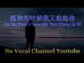 Download Lagu Gu Du De Shi Hou Wo You Xiang Qi Ni ( 孤独的时候我又想起你 ) Male Karaoke Mandarin - No Vocal