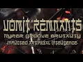 Vomit Remnants   Inflicted Artificial Inteligence   lyric video