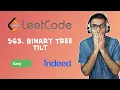 LeetCode - 563 Binary Tree Tilt Day 8 December Challenge