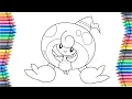 Coloring Hatterem Pokemon