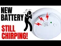 STOP Your Smoke Alarm Chirping 8 Reasons ALL Simple Fixes