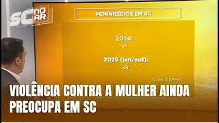Violência contra a mulher tem leve queda em SC, mas ainda desafia forças de segurança