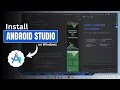 Install Android Studio on Windows Complete Guide