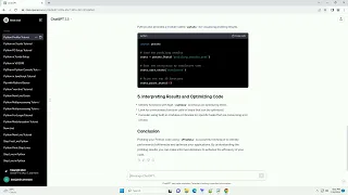 how to use python profiler