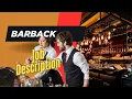 Job description of Barback - Roles Responsibilities Skills