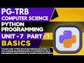PG-TRB - COMPUTER SCIENCE-UNIT