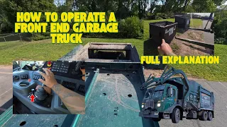 Front Loader Garbage Truck Training