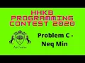 Problem C Neq Min HHKB Programming Contest 2020 ATCODER