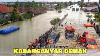 Download Tanggul kembali jebol! Banjir Karanganyar, Jalan Pantura Demak-Kudus lumpuh lagi hari ini 17-03-2024 MP3