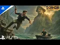 Download Lagu (PS5) Uncharted 4 At Sea – Insane Parkour \u0026 Avery Statue Reveal | 4K
