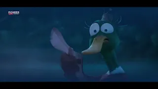 نقاش عيلة البط عشان يهاجروا من فيلم Migration 