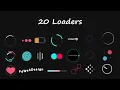 CSS 20 Loaders Tutorial CSS Animation