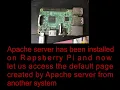 Installing Apache Webserver on Raspberry Pi accessing from remote Learning Raspberry Pi - Part 7