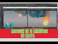 vfx tutorial maya dynamics tutorial Maya Dynamics Tutorial file in 3 minutes meteor in Maya