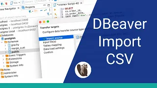 DBeaver Data Import How to Import a CSV