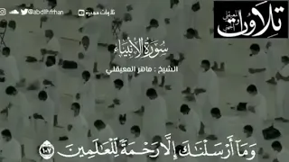 وما أرسلناك الا رحمة للعالمين الشيخ ماهر المعيقلي 