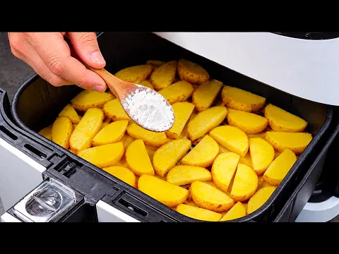 Add This to Potatoes Before Air Frying… and Get the Crispiest Roasted Potatoes!