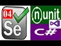 Selenium C NET NUnit Tutorial-04 by Bakkappa N
