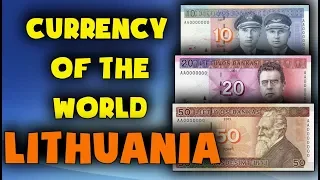Currency of Lithuania PRE-EURO Lithuanian litas Lithuanian currency