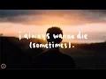 Download Lagu The 1975 - I Always Wanna Die (Sometimes) (Lyrics)