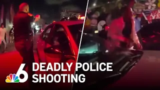 Bodycam shows Miami police shooting that killed gunman and bystander