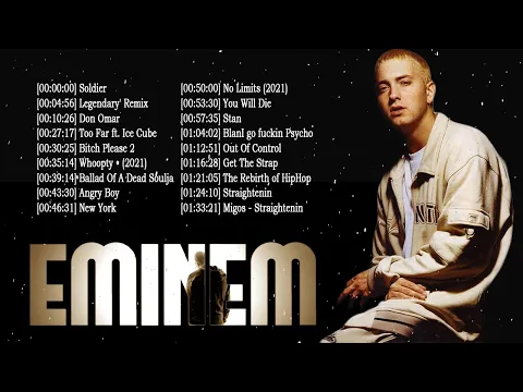 EMINEM HIP HOP MIX 2021 GREATEST HITS FULL ALBUM - BEST RAP SONGS OF EMINEM PLAYLIST 2021