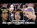 Stray Kids and ITZY being Siblings