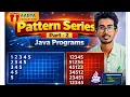 Pattern Series Part-2 in Java Number Pattern Programs Explained Step by Step Aadya Education