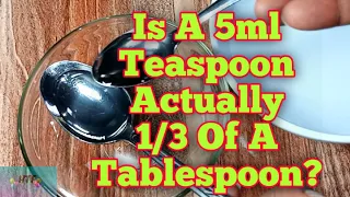 Are 3 Teaspoons Really A Tablespoon Let s Find Out