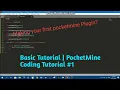 Basic Tutorial PM3 PocketMine Coding Tutorial