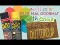 WOW MULTI-COLOR FLEX SEAL CRICUT DOORMAT