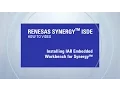 Installing and using IAR Workbench