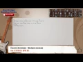 Download Lagu 🎸 You Are Not Alone - Michael Jackson Guitar Backing Track with chords and lyrics