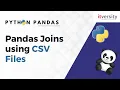 How to Use Pandas Joins using CSV Files Python Pandas Tutorial for Data Engineering