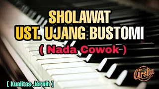 Download Karaoke Sholawat Ust. Ujang Bustomi || Nada Cowok ( Karaoke + Lirik ) MP3