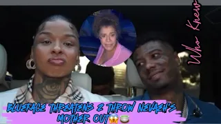 Blueface Crashes Out On Nevaeh Over Chrisean Threatens 2 Throw her Mom Out Nevaeh Mom Fed Up