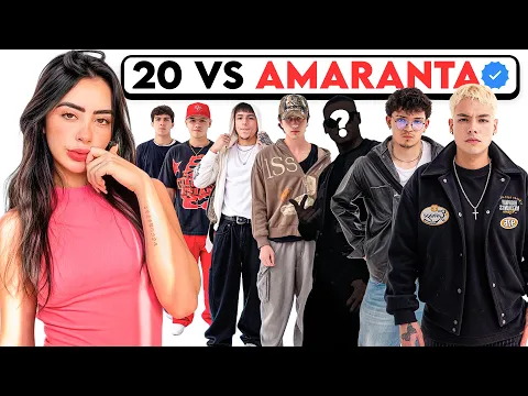 Video Thumbnail: AMARANTA VS 20 HOMBRES
