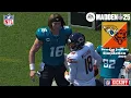 Download Lagu Madden 25 Caleb Williams Bears vs Trevor Lawrence Jaguars Sim 2025 (Madden 26 Roster) Game Play