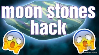 Lots of moon stones in pokemon leaf green