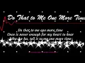 Download Lagu EDDIE LOVETTE   DO THAT TO ME ONE MORE TIME   REGGAE   UPDATE 2022