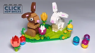 Lego 40523 - Easter Rabbits Display Speed Build
