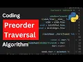 PREORDER TRAVERSAL OF BINARY TREE PYTHON HINDI